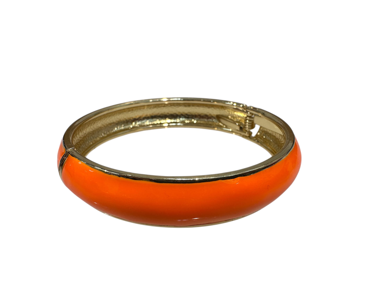 hot pink hinge bangle