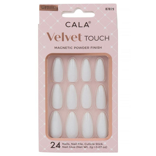 Pearl almond press on nails
