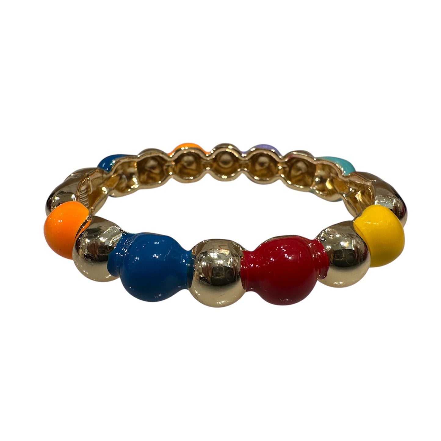 Multi color bubble bangle