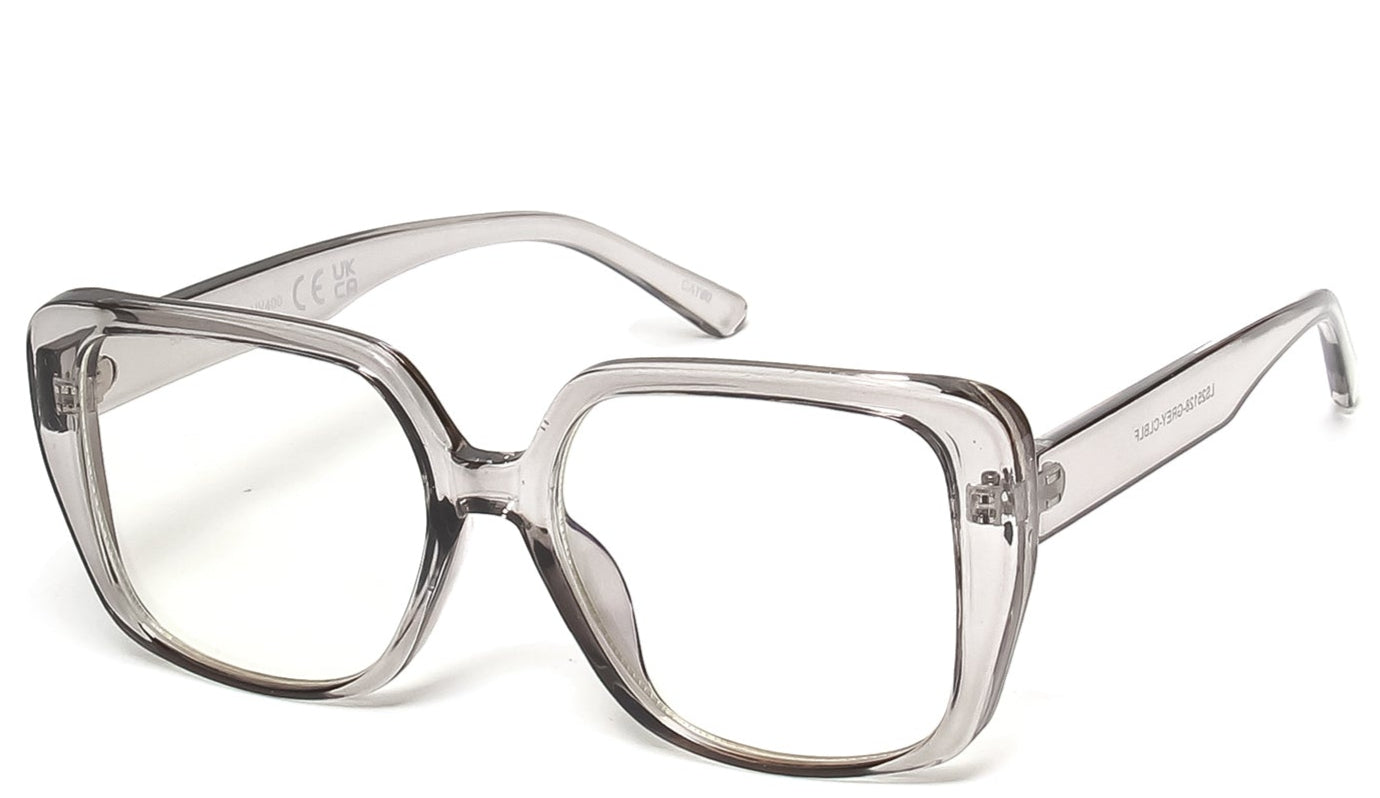 Blue light blocker grey frame