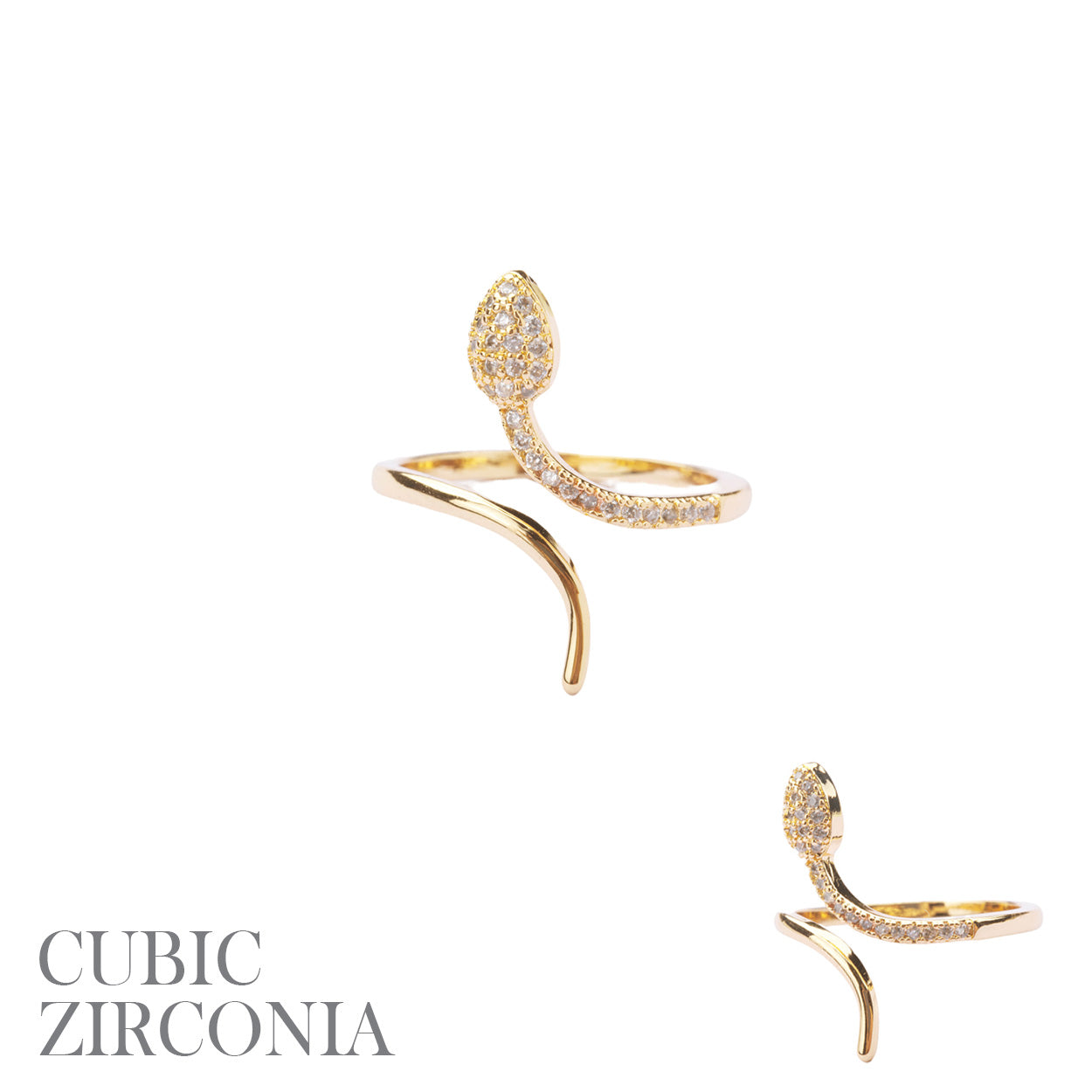 adjustable snake ring