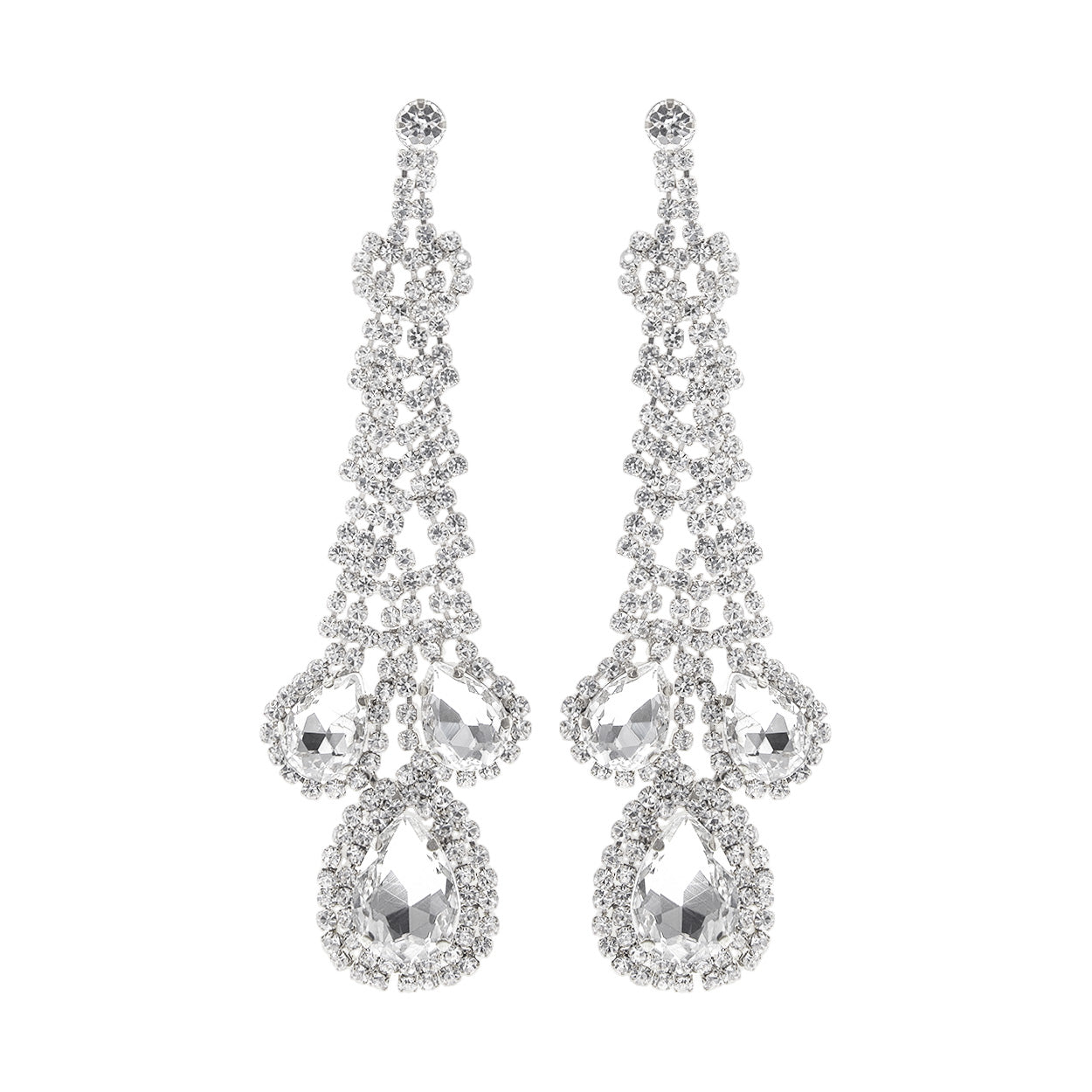 Royal chandelier earrings