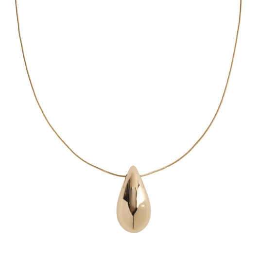 Teardrop pendant necklace