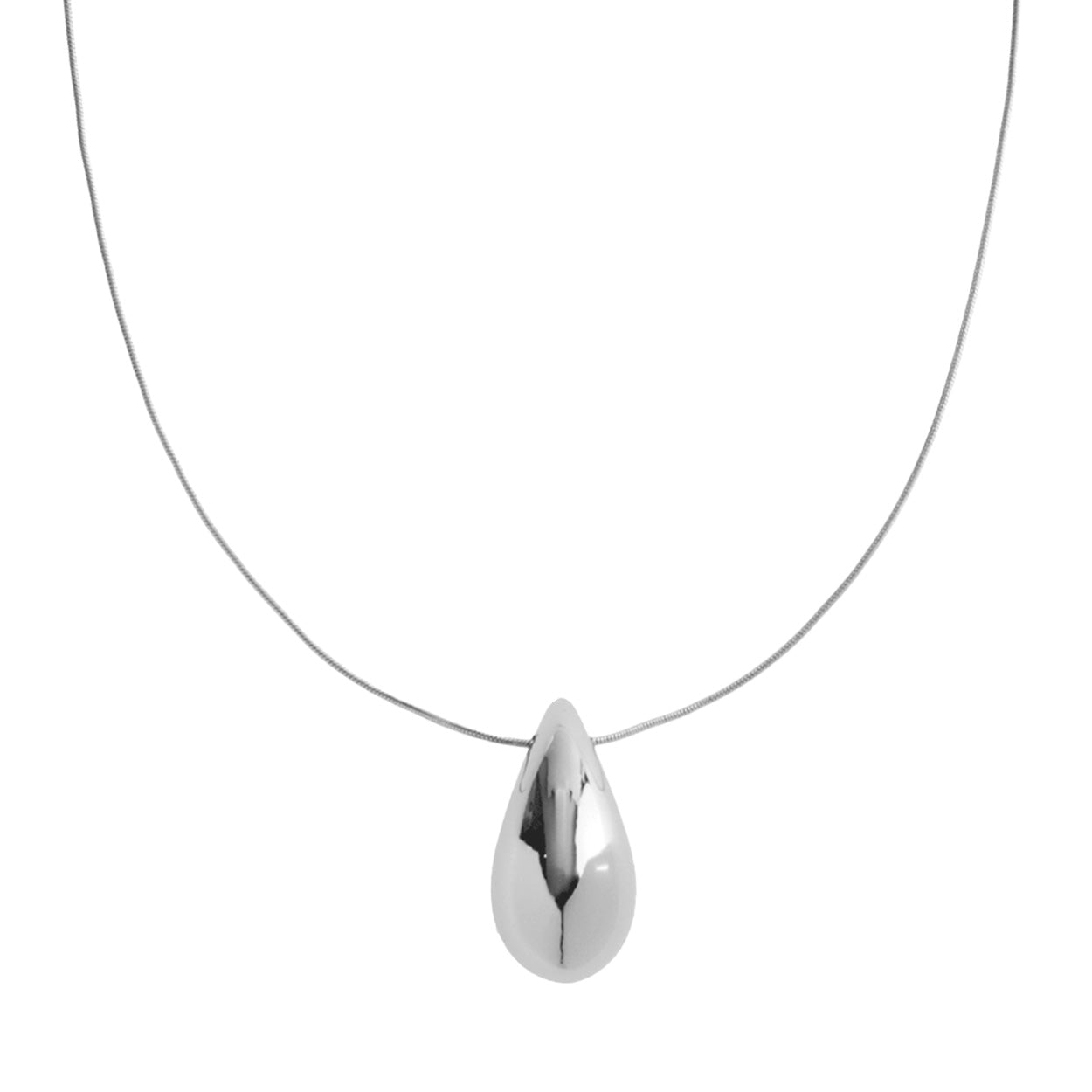 Teardrop pendant necklace
