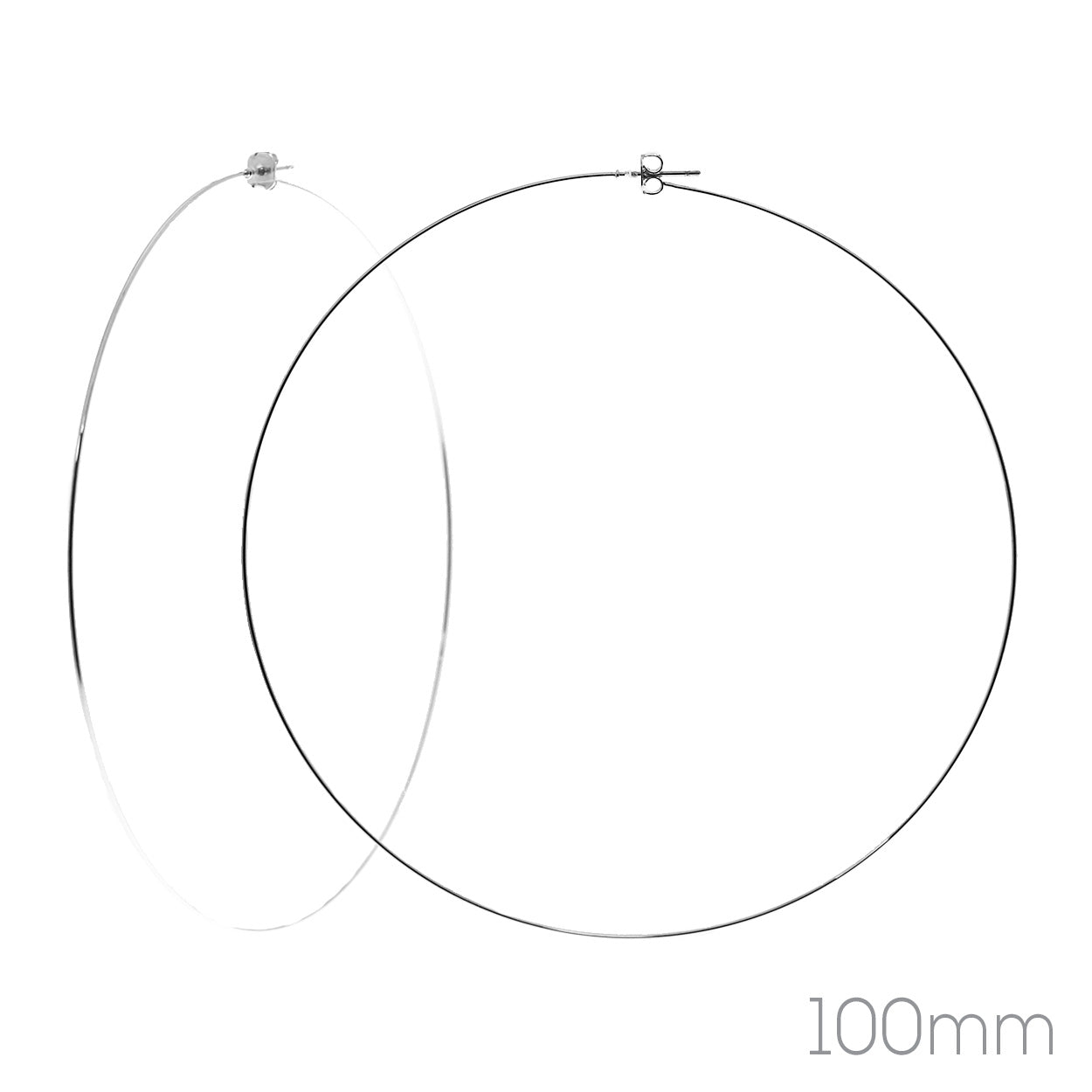 Super Slim hoop earring - Monique Fashion Accessories