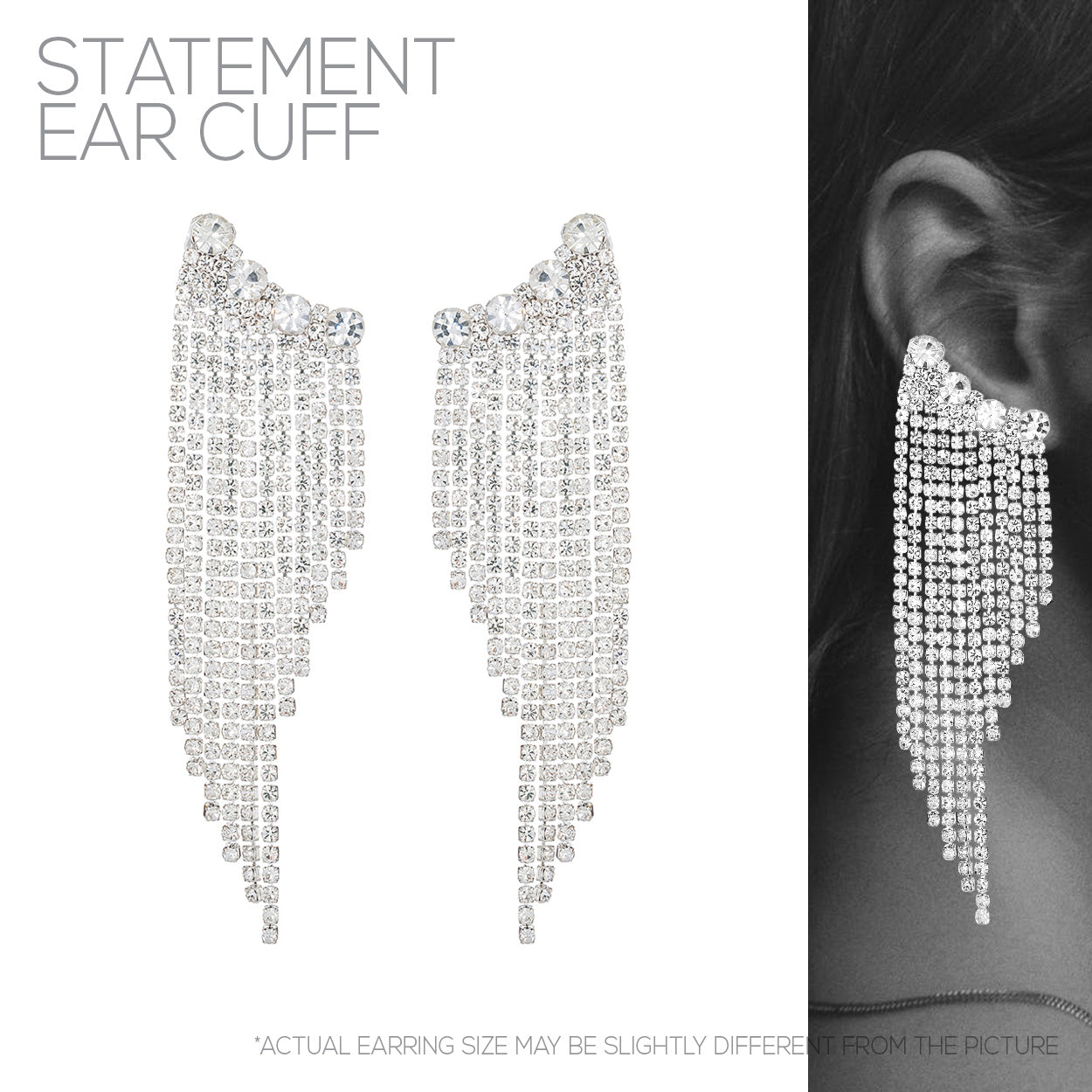 Show stopper ear cuff - Monique Fashion Accessories
