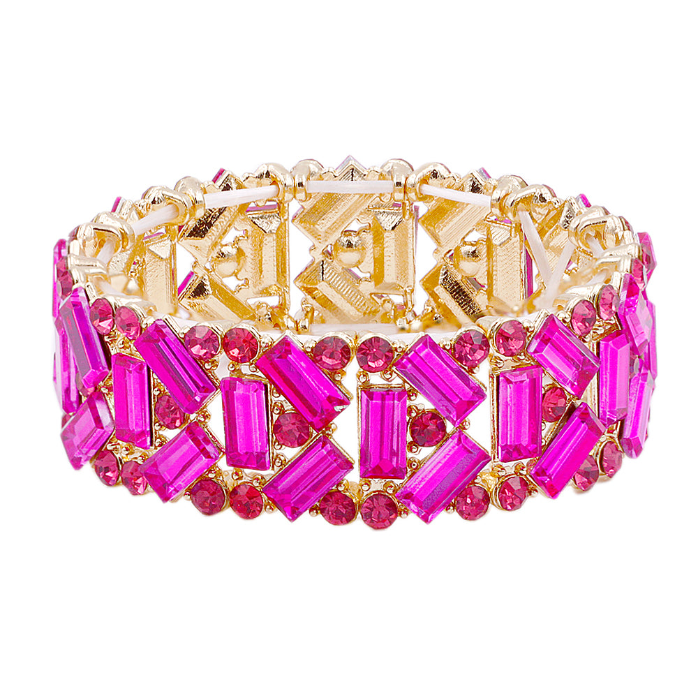 Glass Stretch bracelets - Monique Fashion Accessories