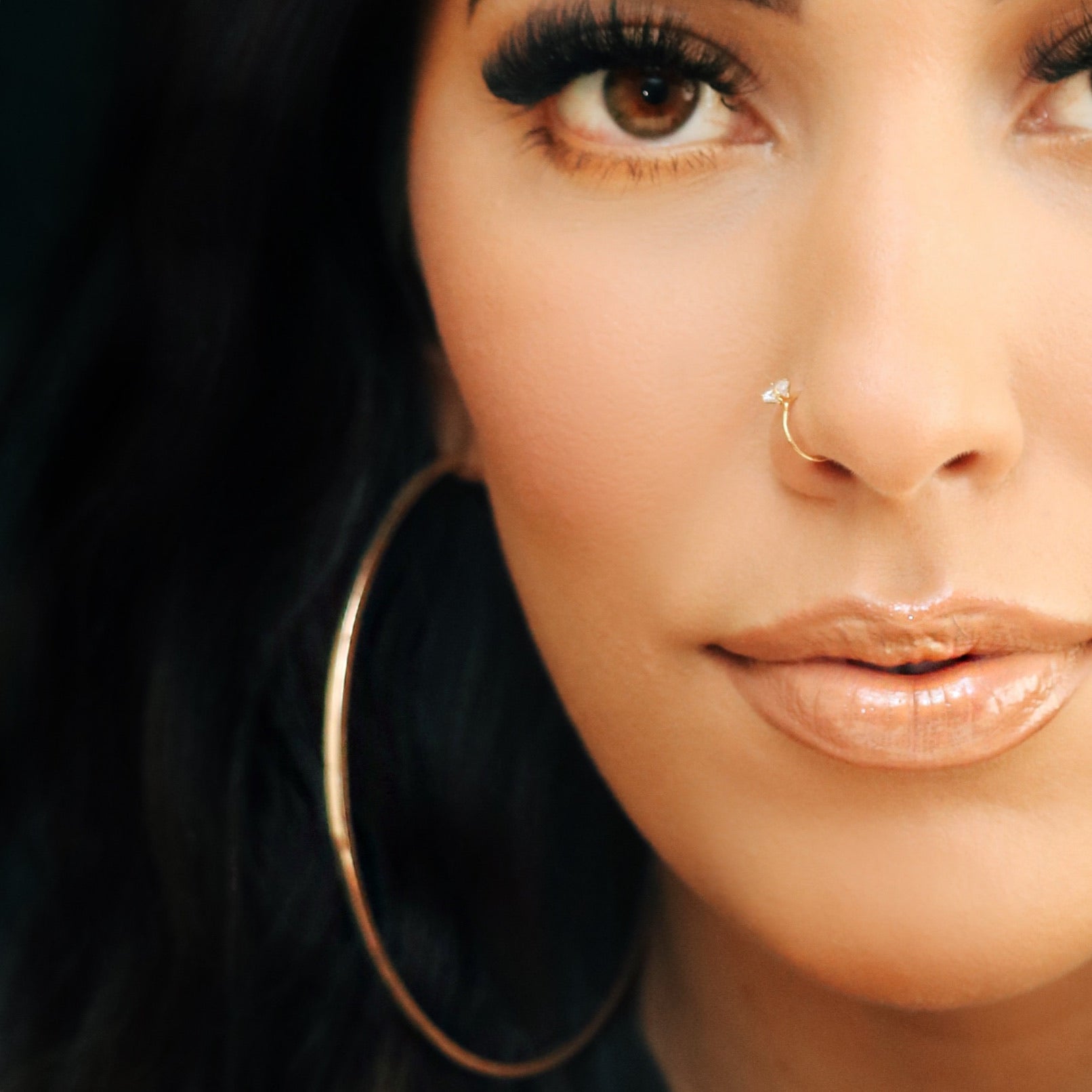 Gold hoop - Monique Fashion Accessories
