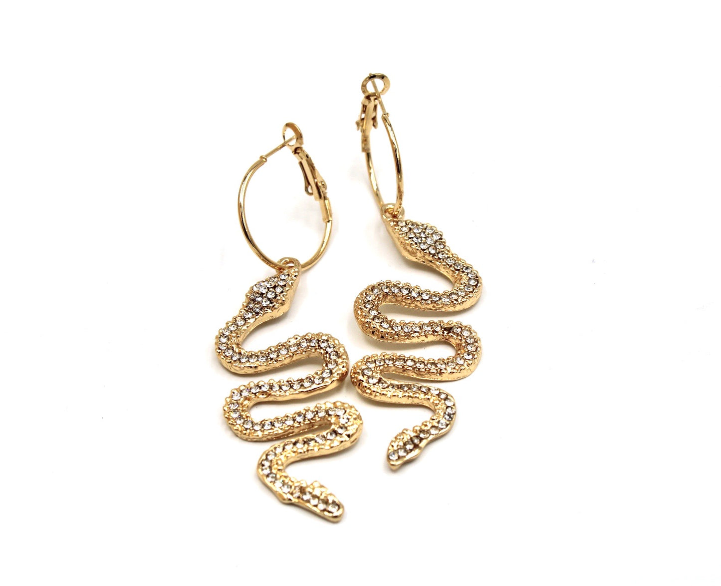 Snake mini hoop - Monique Fashion Accessories