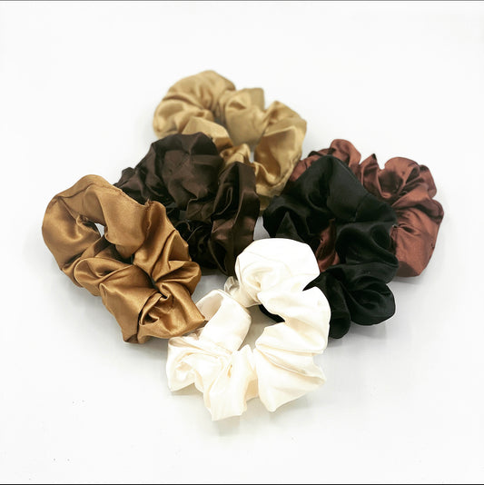 Satin scrunchies - Monique Fashion Accessories