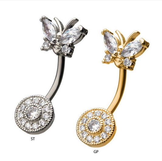 Butterfly navel stud - Monique Fashion Accessories