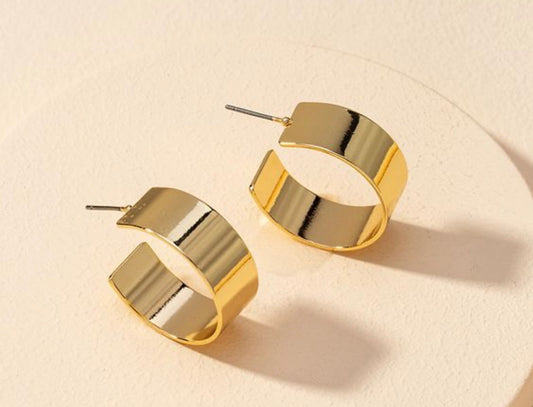 Chunky thick hoops - Monique Fashion Accessories