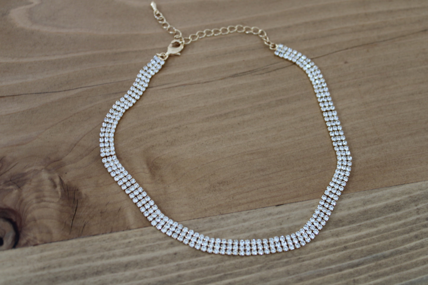 Rhinestone choker - Monique Fashion Accessories