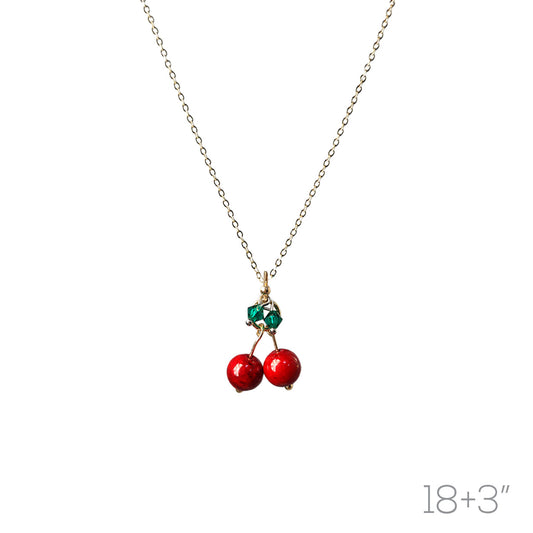 cherry necklace