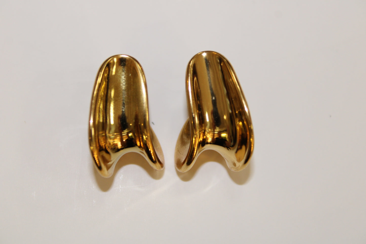 Chunky statement earrings