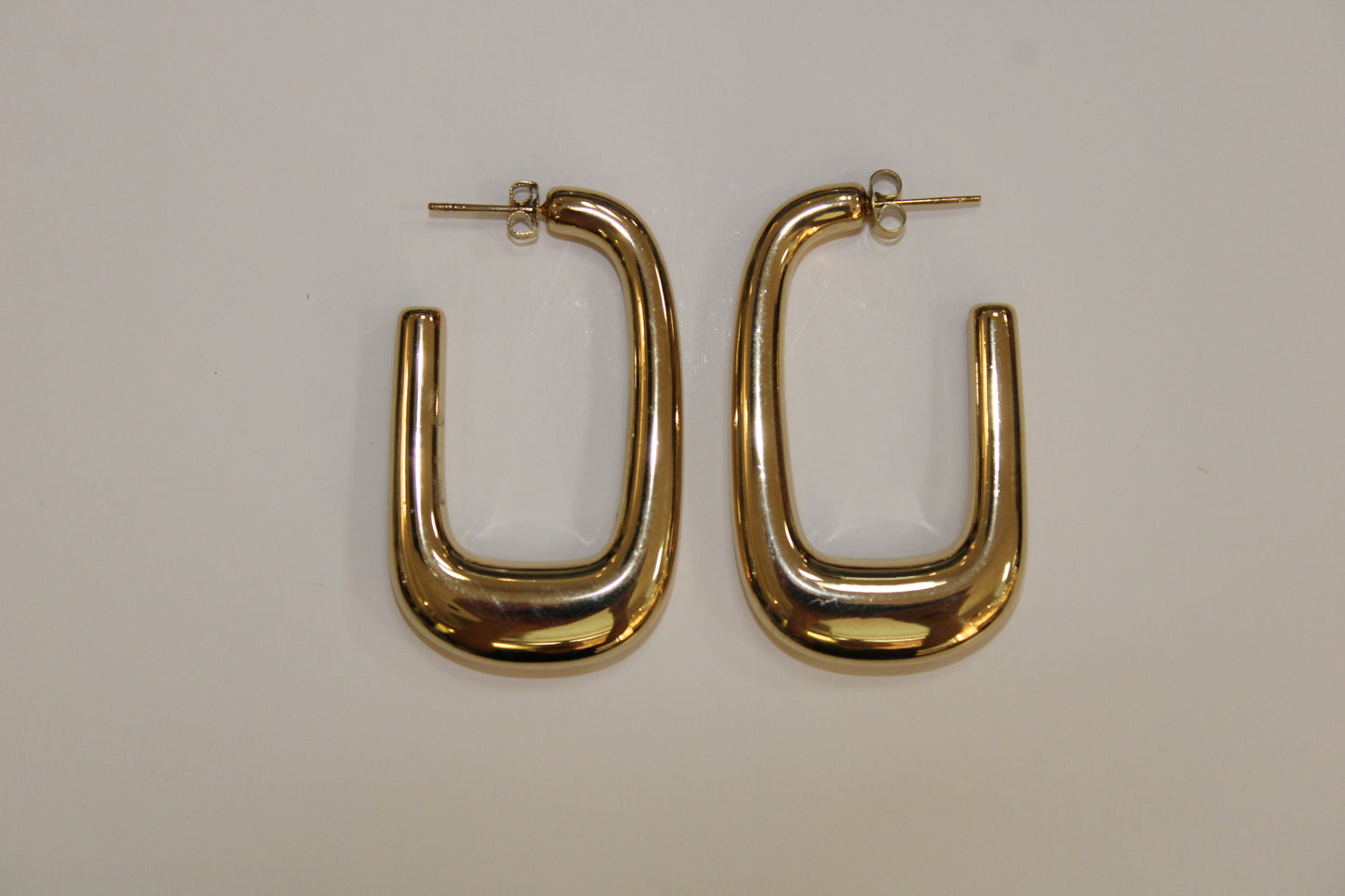 Chunky statement earrings