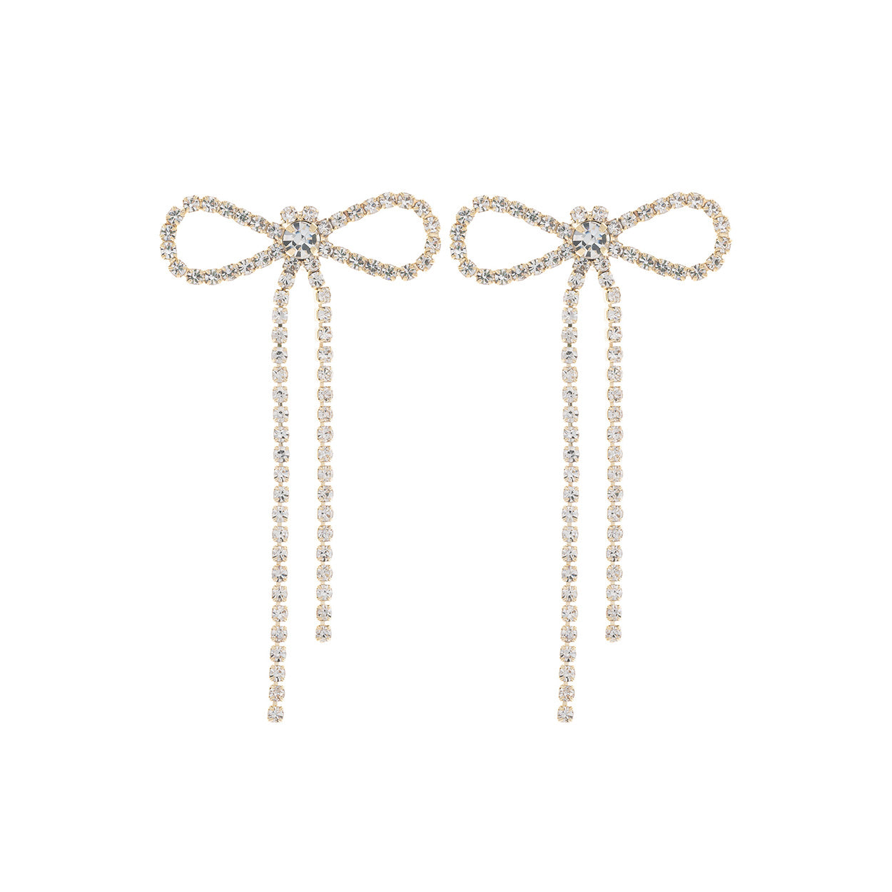 Bow earrings