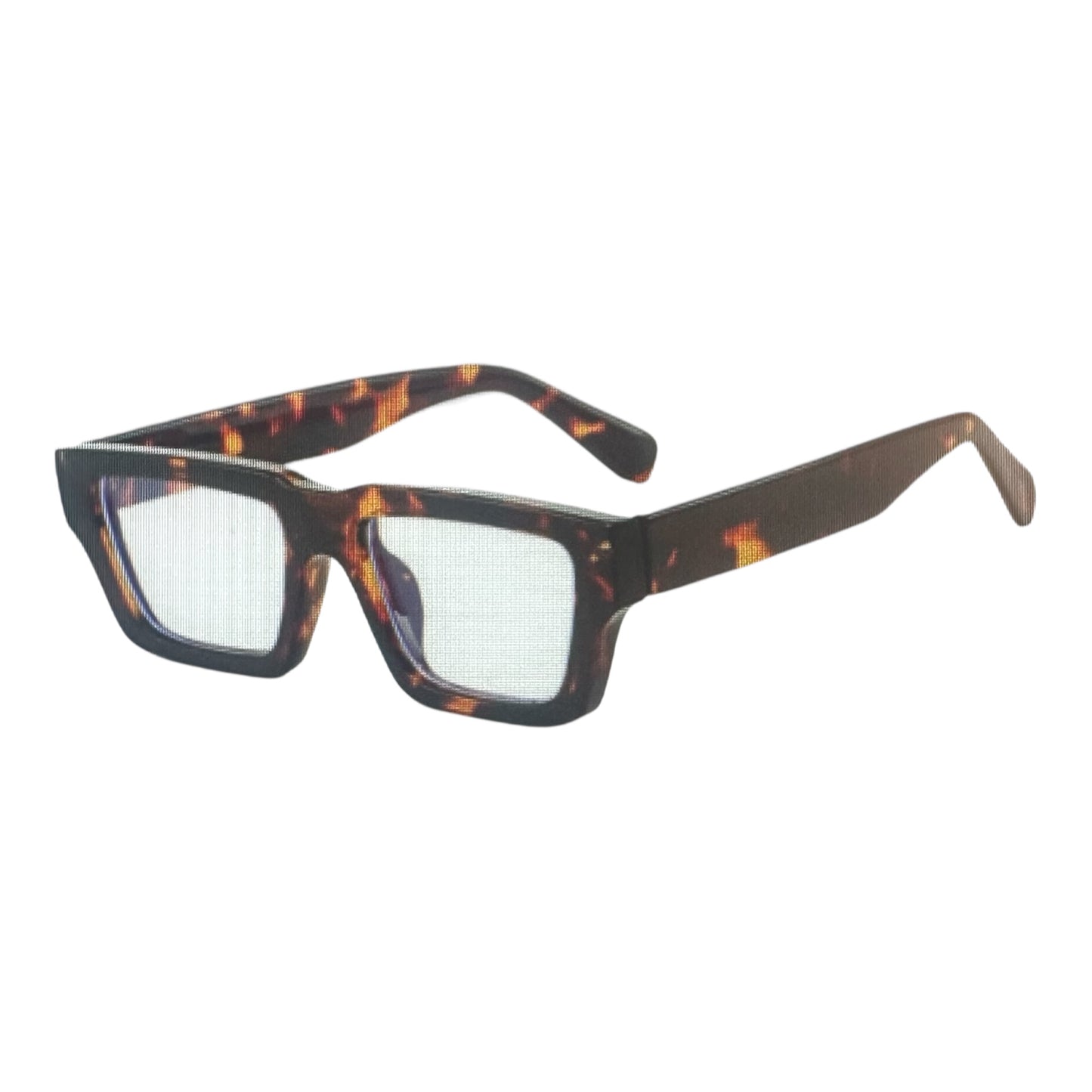 Tortoise blue light blocking lens