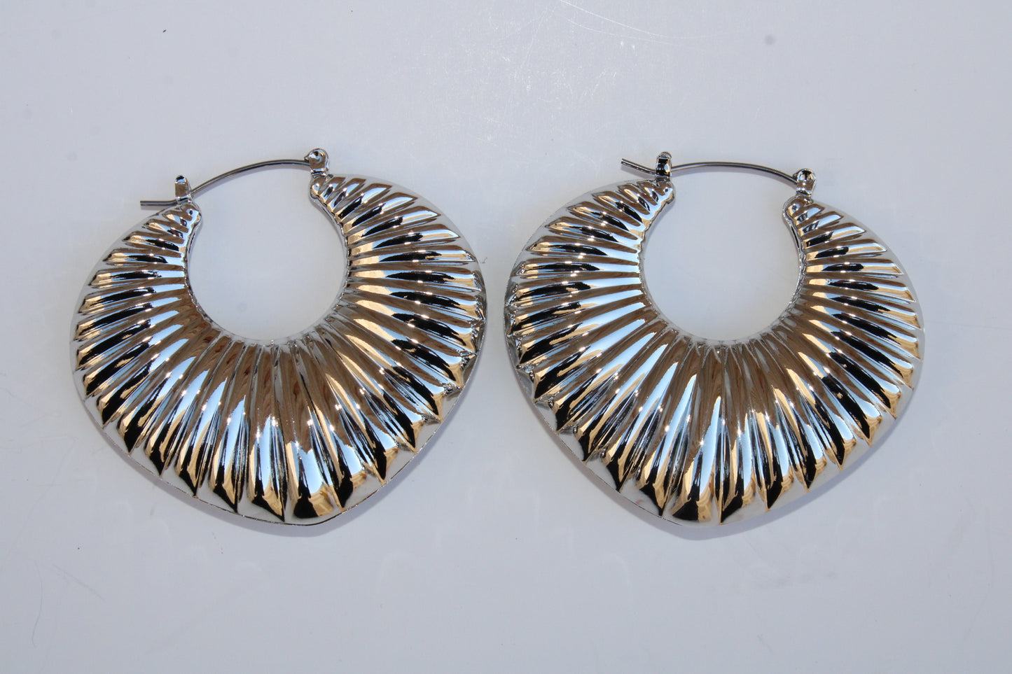 Chunky statement earrings