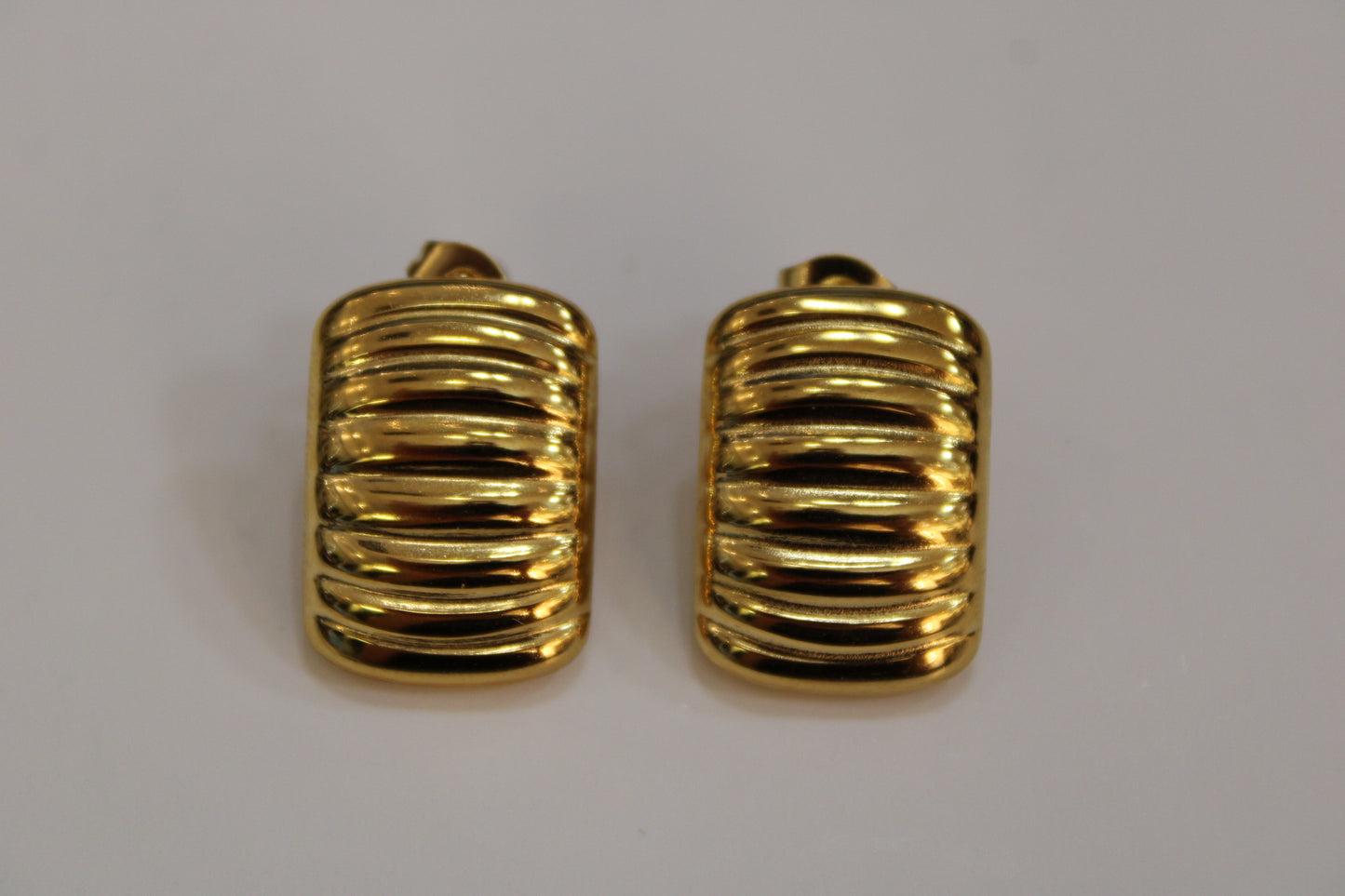 Chunky statement earrings
