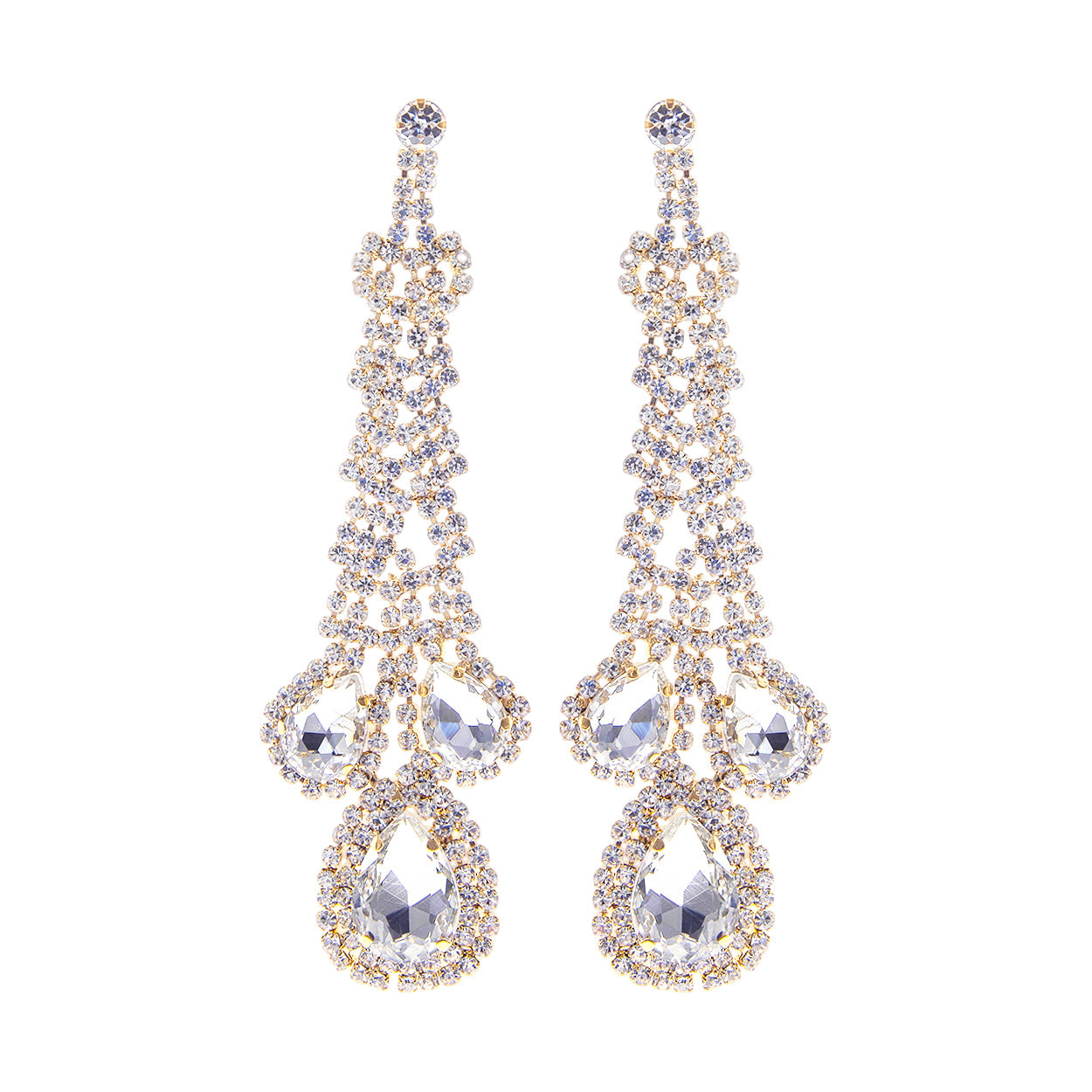 Royal chandelier earrings
