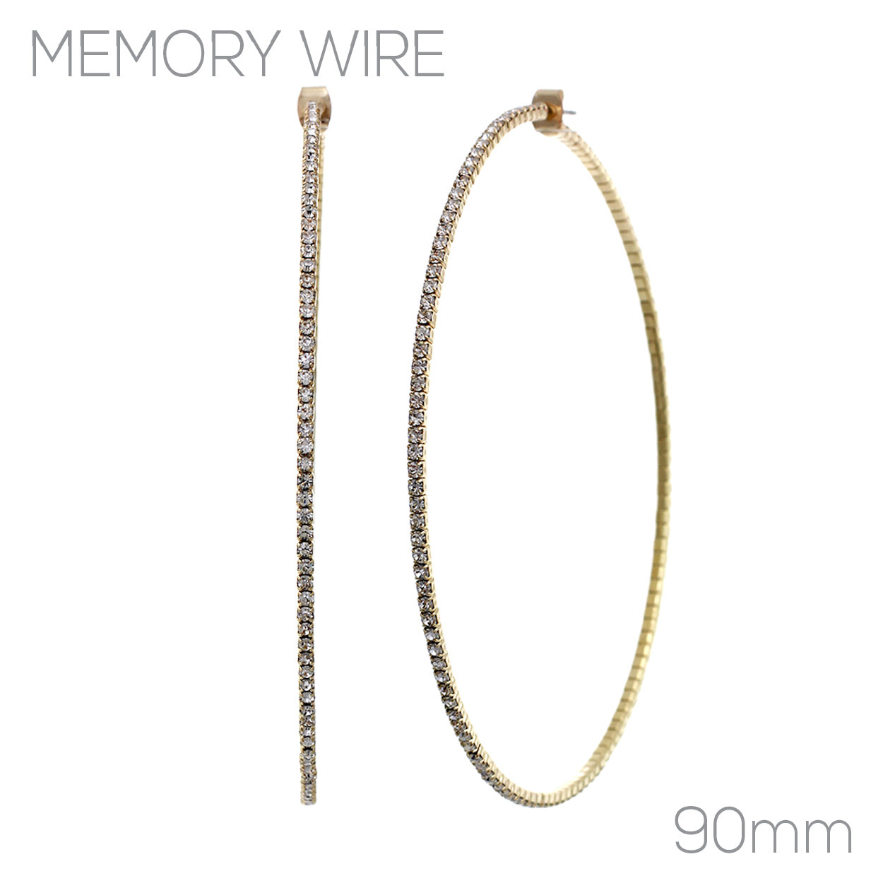 Rhinestone hoop