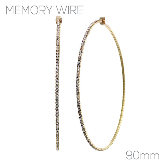 Rhinestone hoop