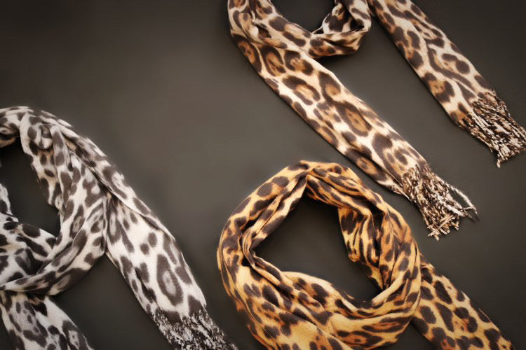 Leopard Shawl - Monique Fashion Accessories