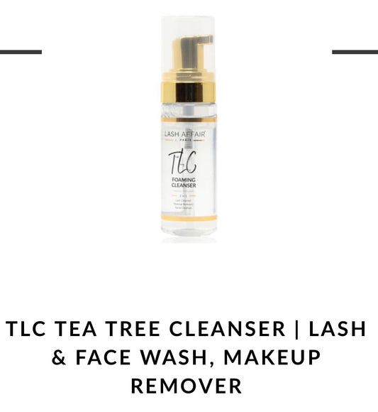 Lash Affair TLC tea tree cleanser - Monique Fashion Accessories
