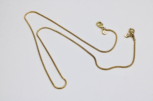 Gold chain mask necklace - Monique Fashion Accessories