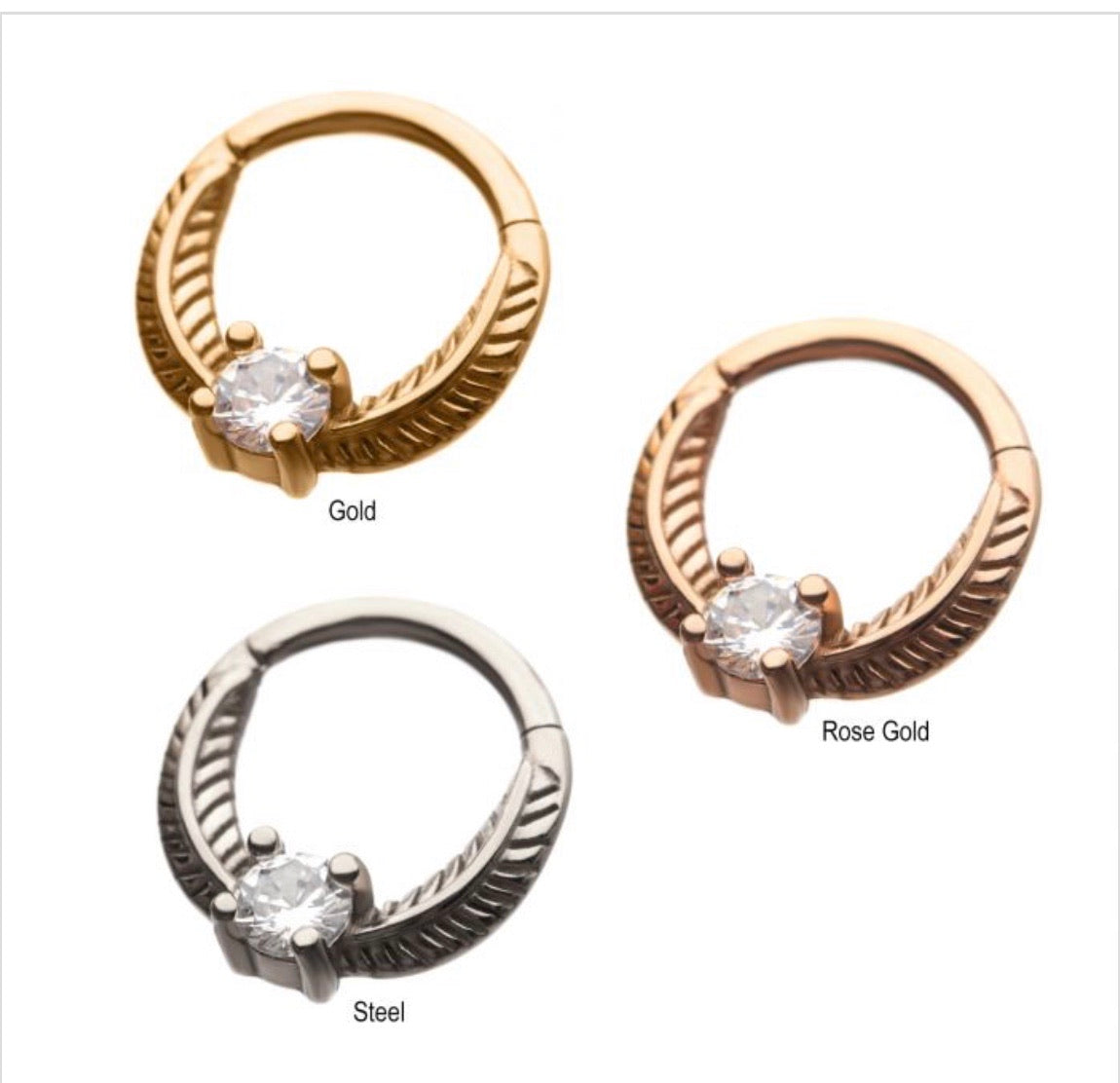 Feather ring - Monique Fashion Accessories