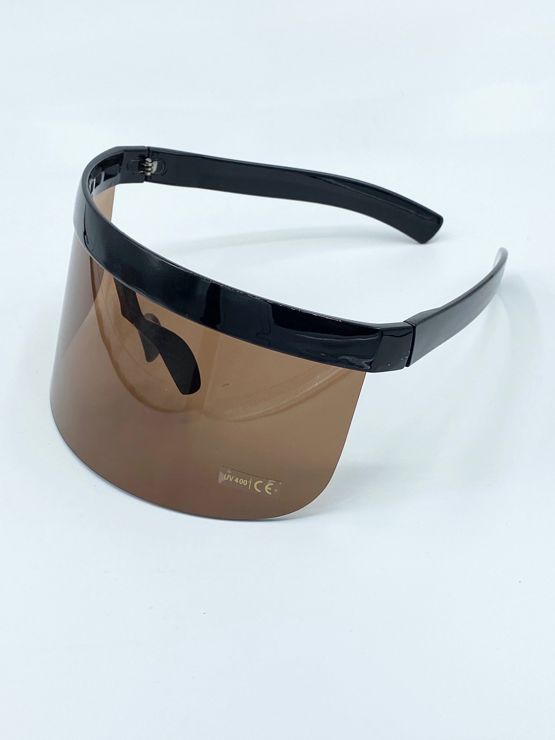 Large futuristic oversized visor shade - Monique Fashion Accessories